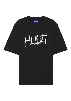 HUGO logo T-shirt - Black