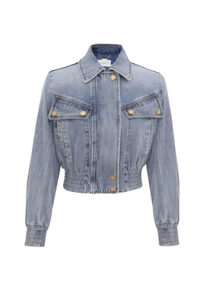 ZIMMERMANN chest-pocket denim jacket - Blue