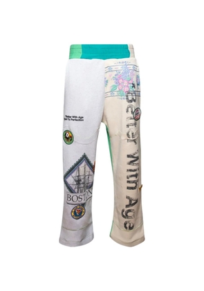 Better with Age Hinckley reconstructed printed track pants - Grey