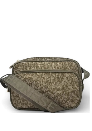 Borbonese small zip-up shoulder bag - Green