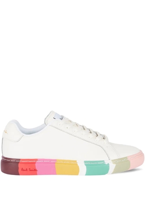 Paul Smith Lapin stripe-detail leather sneakers - White