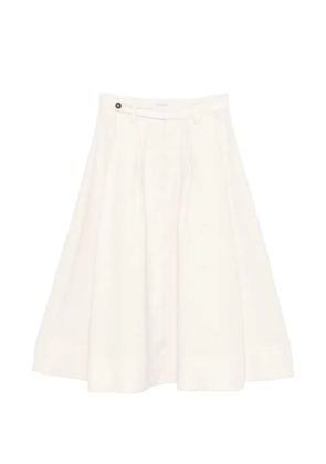 Brunello Cucinelli A-line midi skirt - Neutrals