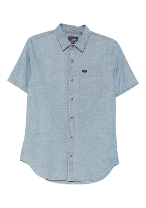 Superdry short-sleeve cotton shirt - Blue