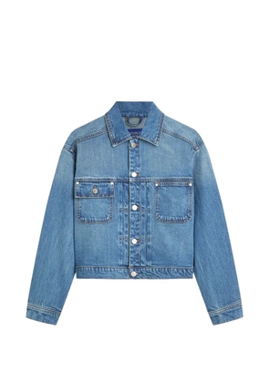 Scotch & Soda button boxy denim jacket - Blue