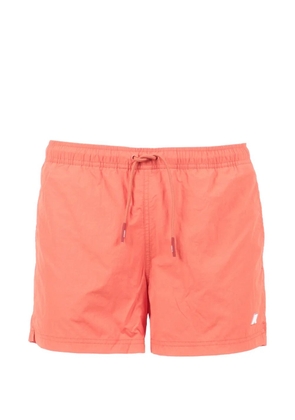 K-Way logo beach shorts - Orange