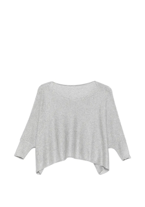 Le Tricot Perugia draped knitwear - Grey