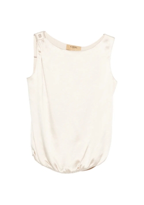 Curiel gathering tank top - Neutrals