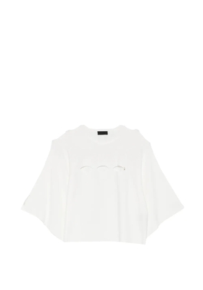 LIU JO cutout T-shirt - White