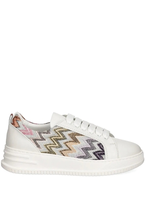 Missoni zigzag-pattern sneakers - White