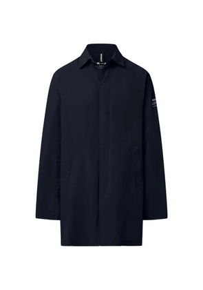 Ecoalf Vestal single-breasted coat - Blue