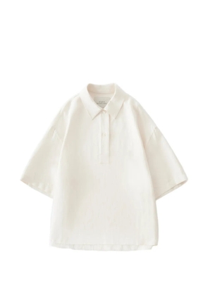 Studio Nicholson Toulon two-button short-sleeve shirt - Neutrals