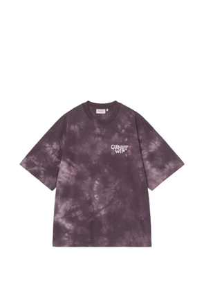 Carhartt WIP tie-dye T-shirt - Purple