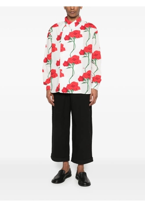 Kenzo KENZO Archive Rose floral shirt - White