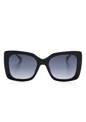Carolina Herrera oversize-frame sunglasses - Black