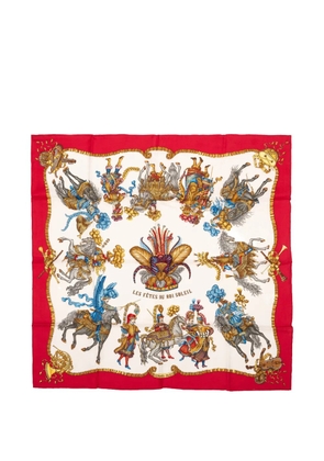 Hermès Pre-Owned silk scarf - Red