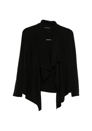 Yohji Yamamoto draped jacket - Black