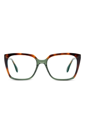 GIGI STUDIOS Ara square-frame glasses - Brown