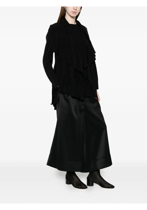 Yohji Yamamoto draped jacket - Black