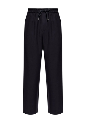 LOEWE drawstring logo track pants - Blue