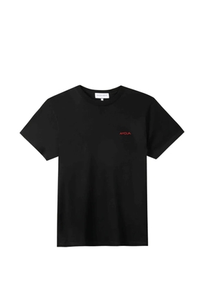 Maison Labiche embroidered-detail T-shirt - Black