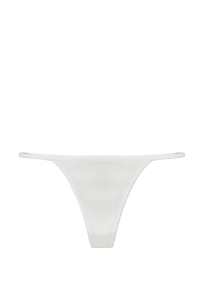 DSQUARED2 ribbed thong - White
