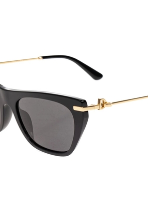 Dolce & Gabbana Eyewear cat-eye logo sunglasses - Black