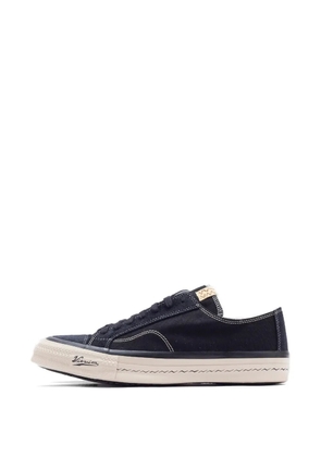 visvim contrast-stitch sneakers - Black
