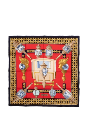 Hermès Pre-Owned silk scarf - Blue