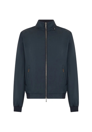 Moorer zipped high-neck jacket - Blue