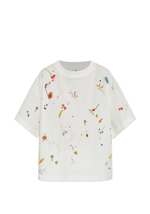 PS Paul Smith splatter-print T-shirt - Neutrals