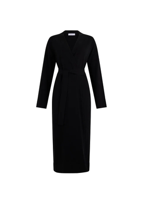 Fabiana Filippi long sleeved dress - Black