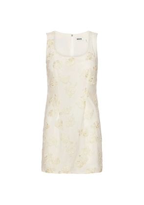 ROTATE BIRGER CHRISTENSEN beaded mini dress - Neutrals