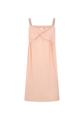 Fabiana Filippi crossover strap dress - Pink