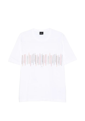Paul Smith line-print T-shirt - White