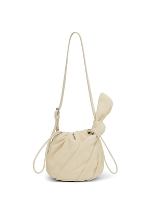 ROTATE BIRGER CHRISTENSEN Bon Bon suede bucket bag - Neutrals