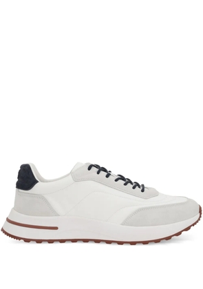 Loro Piana leather sneakers - White