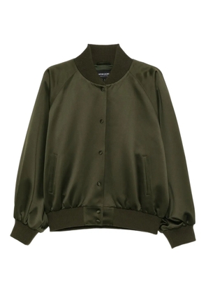 Cynthia Rowley satin bomber jacket - Green