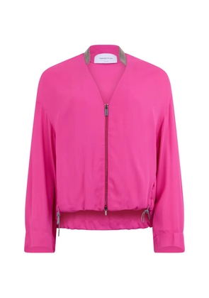 Fabiana Filippi zip-fastening jacket - Pink