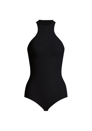 Alberta Ferretti halterneck sleeveless bodysuit - Black