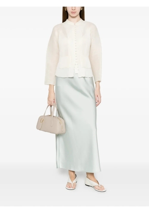 Calvin Klein plain midi skirt - Green