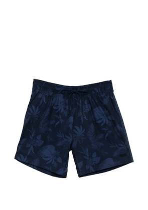 BOSS floral swim shorts - Blue