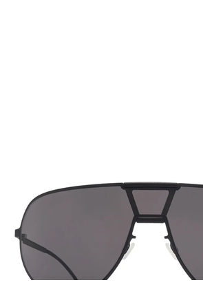 Mykita browbar pilot sunglasses - Black