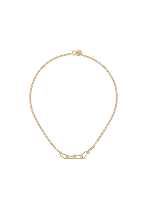 Annelise Michelson wire chain gourmette necklace - Gold