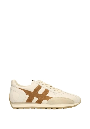 Hogan H671 86'er calfskin sneakers - Neutrals