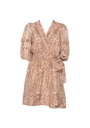 Ba&Sh Robe Teodora mini dress - Neutrals