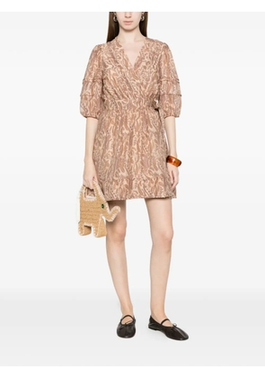Ba&Sh Robe Teodora mini dress - Neutrals