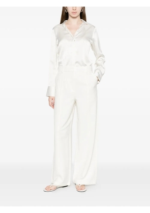 Calvin Klein spread-collar shirt - Neutrals