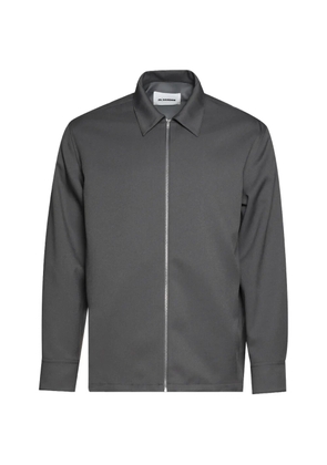 Jil Sander zip-fastening shirt - Grey