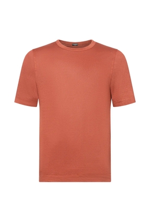 FRANZESE COLLECTION crew-neck short-sleeves T-shirt - Red