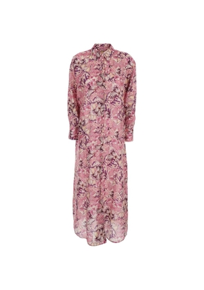 Momoni Jali button dress - Pink